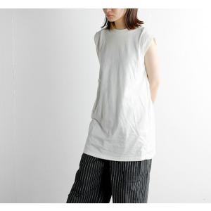 SALE40%OFF //mizuiro ind ミズイロインド クルーネックノースリーブチュニック