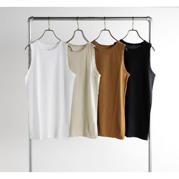 Veritecoeur ヴェリテクール ST-066 強撚天竺タンクトップ