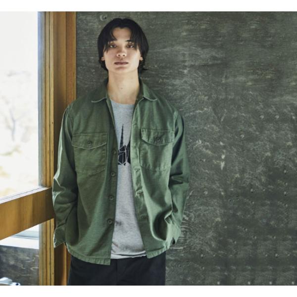 orslow オアスロウ US ARMY FATIGUE SHIRT ミリタリーシャツ 03-804...