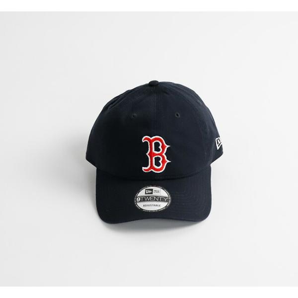 NEW ERA ニューエラ 9TWENTY クロスストラップ ウォッシュドコットン ボストン・レッド...