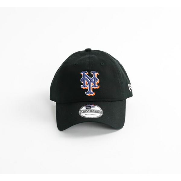 NEW ERA ニューエラ 9TWENTY ウォッシュドコットン ニューヨーク・メッツ ブラック ×...