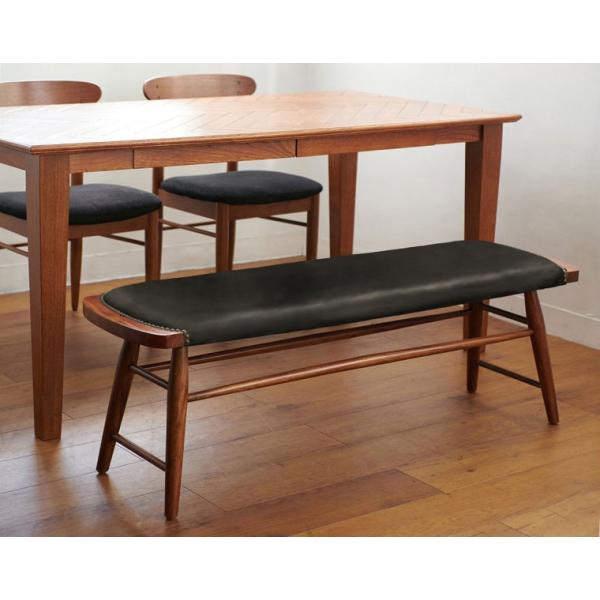 ACME FURNITURE アクメファニチャー OAKS BENCH PVC BK　オークスベンチ