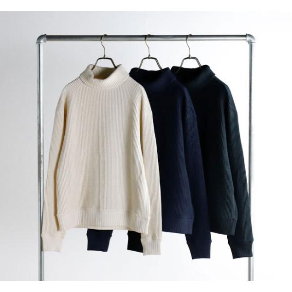 Jackman ジャックマン JM7468 Waffle High neck ワッフル ハイネック