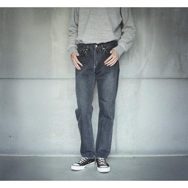orslow オアスロウ 107 IVY FIT BLACK DENIM STONE アイビーフィッ...