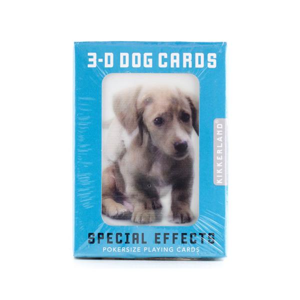 3D Dog Cards KIKKERLAND 3Dドッグカード 犬のトランプ