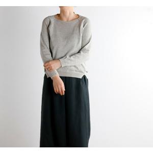 evam eva エヴァムエヴァ コットンプルオーバー dry cotton raglan pull...