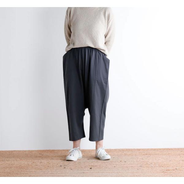 evam eva エヴァムエヴァ コットンサルエルパンツ cotton sarrouel pants...