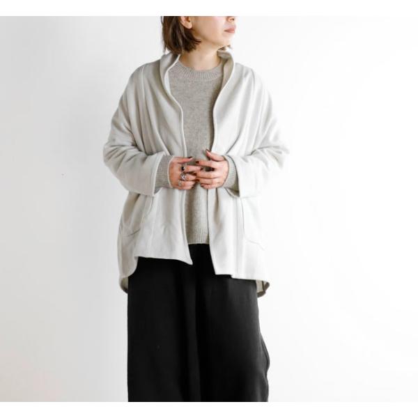 evam eva エヴァムエヴァ E253T186 ショートローブ short robe