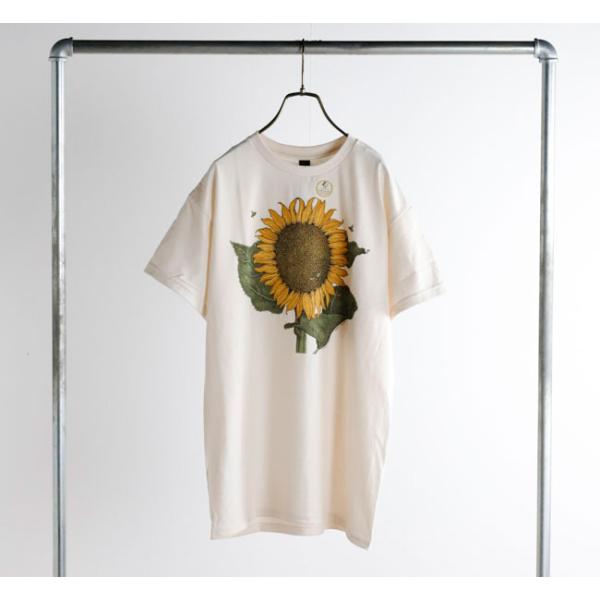 LIBERTY GRAPHICS リバティーグラフィックス アートシルクプリントTシャツ Sunfl...