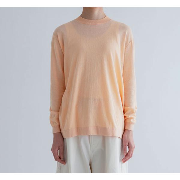 MEYAME メヤメ MEY-2304 コットンニット 長袖 COTTON KNIT LONG SL...