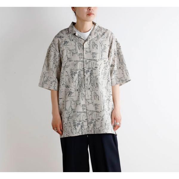 THE NORTH FACE ザノースフェイス NR22631 ショートスリーブアロハリップシャツ