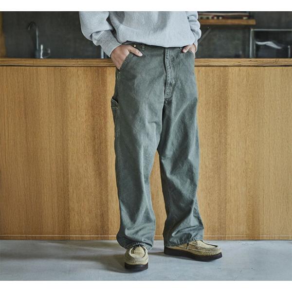 orslow オアスロウ 01-5328-76S ダッドフィット オックスフォードペインターパンツ ...