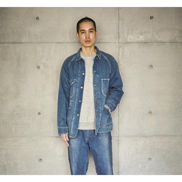 orslow オアスロウ 50's DENIM COVER ALL USED 50's デニムカバー...