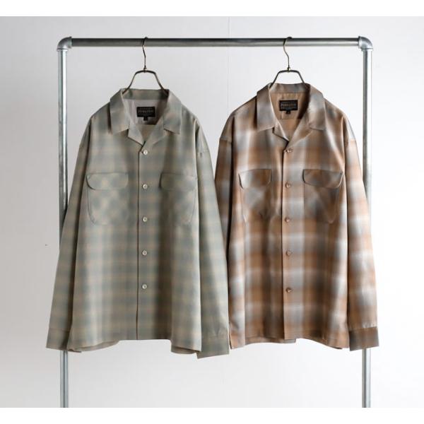 PENDLETON ペンドルトン 61753006 オープンカラー シャツ 長袖 Open Coll...