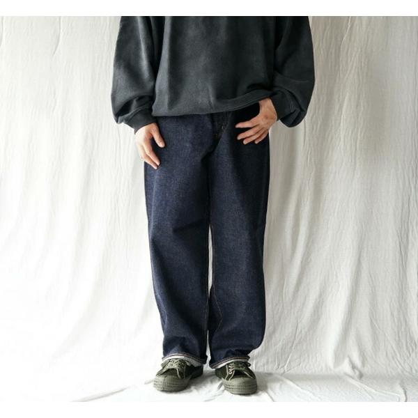 Sanca サンカ PT05 ワイドデニムパンツ 15.5OZ DENIM 5P WIDE FIT