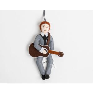 SILK ROAD BAZAAR シルクロードバザー　フェルトオーナメント　John Lennon　...