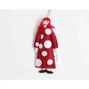 SILK ROAD BAZAAR シルクロードバザー　フェルトオーナメント　YAYOI KUSAMA...