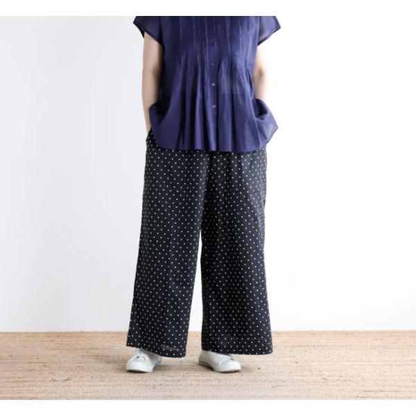 SOIL ソイル NSL26055 80s COTTON VOILE DOT PRINT WIDE ...
