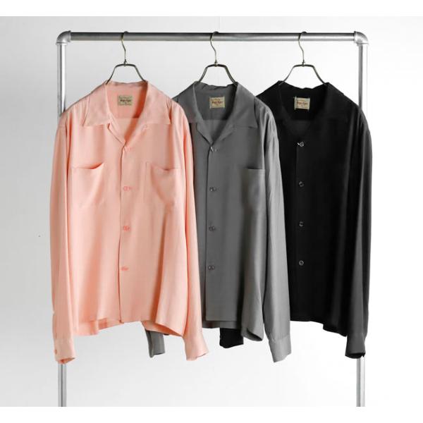 STYLE EYES スタイルアイズ SE29660 レーヨン オープンカラーシャツ 長袖 PLAI...