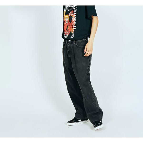 THRIFTY LOOK スリフティールック LEVIS 550 ONE-TUCK PANTS デニ...