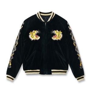 TAILOR TOYO テーラー東洋 Lot No. TT15792-128 Souvenir Jacket “ROARING TIGER” × “JAPAN MAP”スカジャン スーベニアジャケット