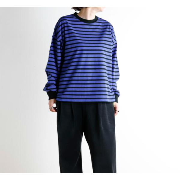 Veritecoeur ヴェリテクール VCC-509 taco cotton ボーダーL/S