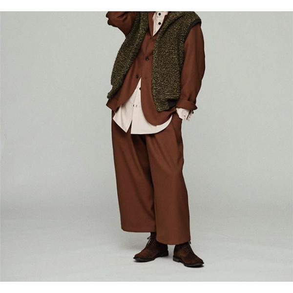 Yarmo ヤーモ YAR-26AW P28S ワークパンツ ポリサージ Work Pants_Po...