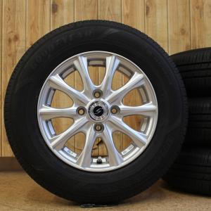 パッソ プラッツ ヴィッツ ブーン プロボックス サクシード等 13インチ グッドイヤー バリ溝 155/80R13 サマータイヤ ホイール 4本SET