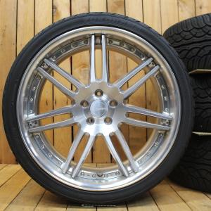 Carlsson カールソン タイヤホイール4本 ヴェルファイア、アルファード、レクサス等に Carlsson カールソン CR 1/16 RSR 中古ホイール 4本 9J 21インチ