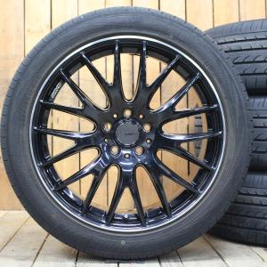 アルファード ヴェルファイア レクサスNX 他 RAYS レイズ ホムラ 2x9 ブラック 19インチ ヨコハマ 245/45R19 タイヤ ホイール 4本SET｜oldgear-chiba