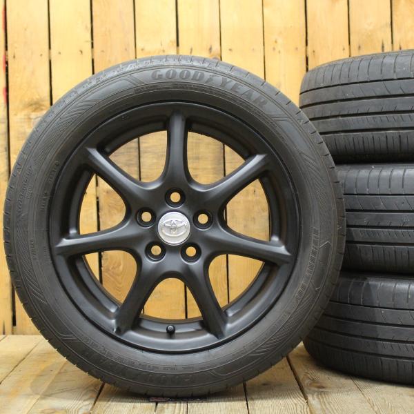 TOYOTA トヨタ エスティマ 純正 ブラック 17インチ 7J+50 グッドイヤー 215/55...