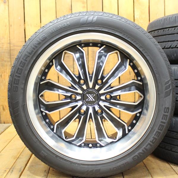 200系 ハイエース AKUT アクト ゼロブレイクX 18インチ セイバーリング 225/50R1...