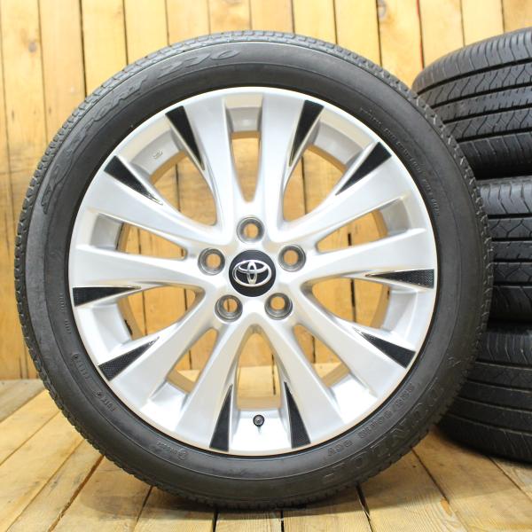 TOYOTA トヨタ 純正 18インチ 7.5J+45 ダンロップ 225/50R18 タイヤ ホイ...