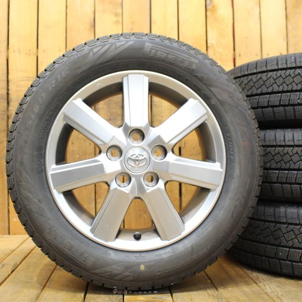 TOYOTA トヨタ VOXY ノア 純正 16インチ 6J+50 ピレリ アイスゼロアシンメトリコ...