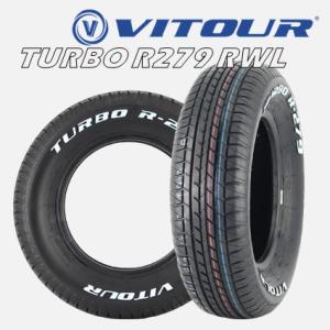 12インチ 165/70R12 77T 4本 サマータイヤ ホワイトレター ヴィツァー ターボ VI...