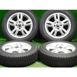 中古 ホイールタイヤ 4本 175/65R15 2017年製 8分山 BMW ミニ R56 スタッドレス タイヤ ヨコハマ アイスガードiG50+｜oldgear2