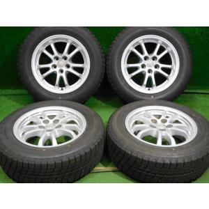 中古 ホイールタイヤ 4本 195/65R15 2022年製 9分山 トヨタ プリウス 50系 純正 スタッドレス タイヤ アイスエスポルテ｜oldgear2