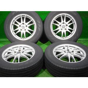 中古ホイールタイヤ 4本 215/65R16 クロススピード ラジアル タイヤ ブリヂストン ネクストリー｜oldgear2