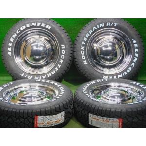 新品 ホイールタイヤ 4本 215/65R16 2021年製 スムーシー クローム ラジアル タイヤ オーレンカウンター ロックテレーン R/T｜oldgear2