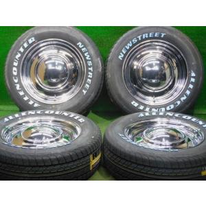 新品 ホイールタイヤ 4本 215/65R16 2021年製 スムーシー クローム ラジアル タイヤ オーレンカウンター ニューストリート OG20｜oldgear2