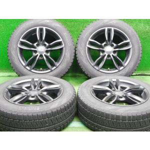 中古 ホイールタイヤ 4本 205/60R16 2017年製 6分山 MAK ルフト スタッドレス ...