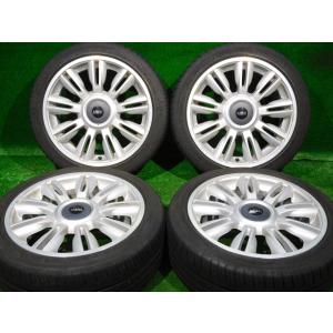 中古ホイールタイヤ 4本 205/45R17 ミニ R56 純正 スタッドレス タイヤ ブリヂストン ブリザック VRX2｜oldgear2