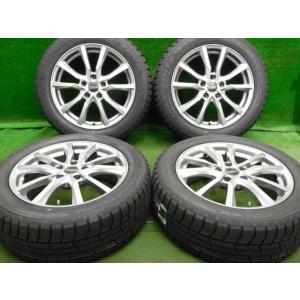 中古 ホイールタイヤ 4本 215/55R17 2022年製 ユーロスピード スタッドレス タイヤ ...