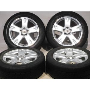 中古ホイールタイヤ 4本 235/55R18 トヨタ RAV4純正 スタッドレス タイヤ ブリヂストン ブリザック DM-V3｜oldgear2