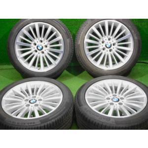 中古 ホイールタイヤ 4本 225/50R18 2015年製 4分山 BMW F34 純正 ラジアル タイヤ コンチネンタル コンチスポーツコンタクト 5 SSR RFT｜oldgear2