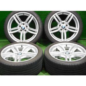 中古 ホイールタイヤ 4本 245/40R19 2020年製 4分山 BMW 5シリーズ F10 純正 ラジアル タイヤ ダンロップ SP SPORT MAX GT｜oldgear2