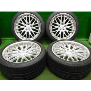 【超特価】 中古 ホイールタイヤ 4本 245/40R19 2021年製 7分山 ワーク グノーシス...