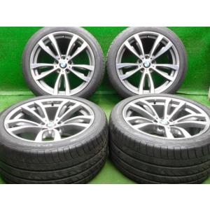 中古 ホイールタイヤ 4本 275/40R20 2015年製 7分山 BMW X5 F15 X6 F16 ダブルスポーク スタイリング489 ラジアル タイヤ ダンロップ SPスポーツマックス GT｜oldgear2