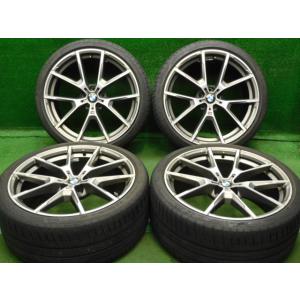 中古 ホイールタイヤ 4本 245/35R20 2023年製 6分山 BMW 8シリーズ G14 M...
