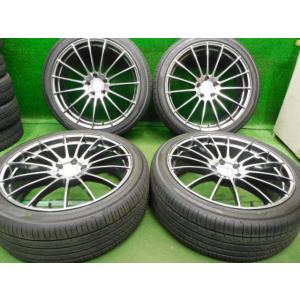 美品 40系 アルヴェル専用 中古 4本 245/40R21 2024年製 8.5分山 レイズ VM...